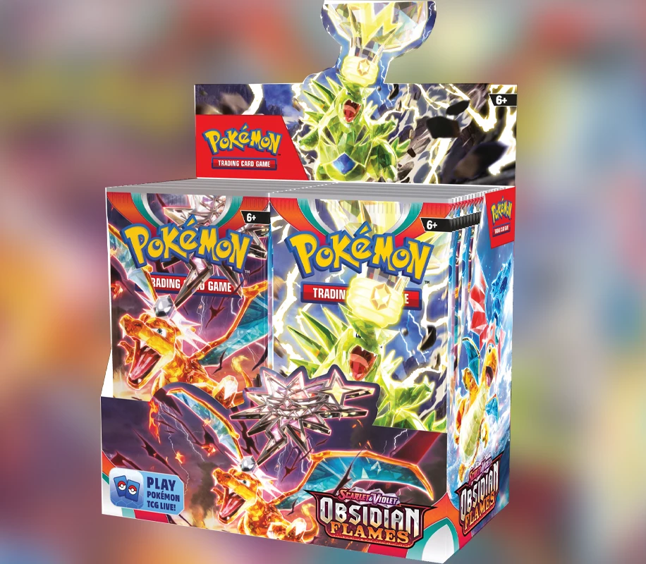 Pokemon Scarlet and Violet 3 Obsidian Flames Booster Box