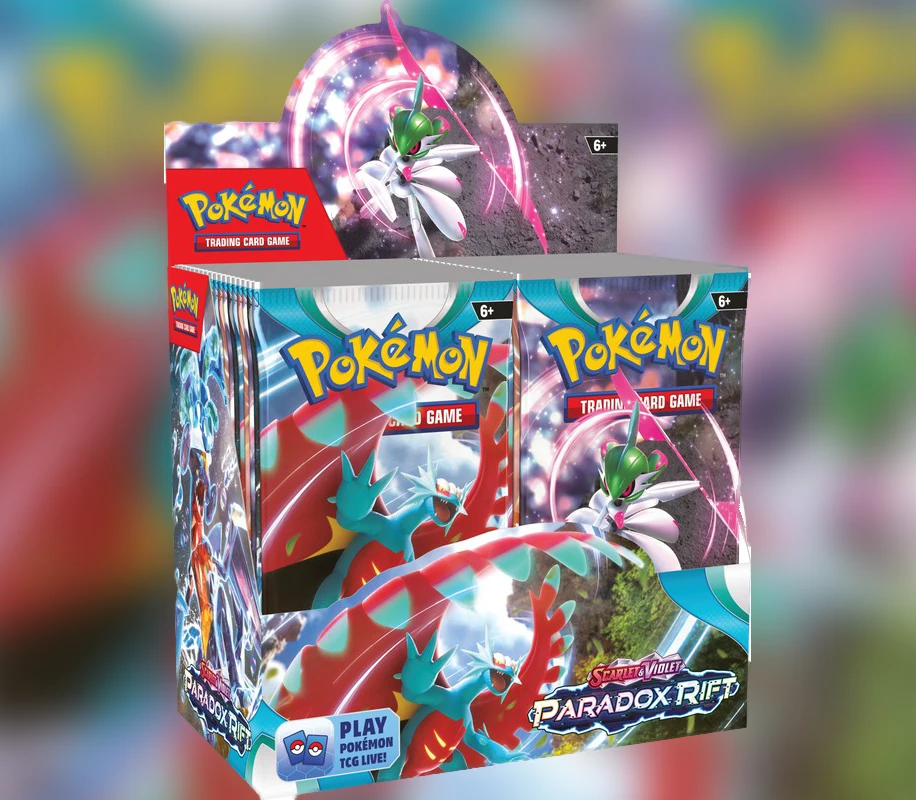 Pokemon Scarlet and Violet 4 Paradox Rift Booster Display Box