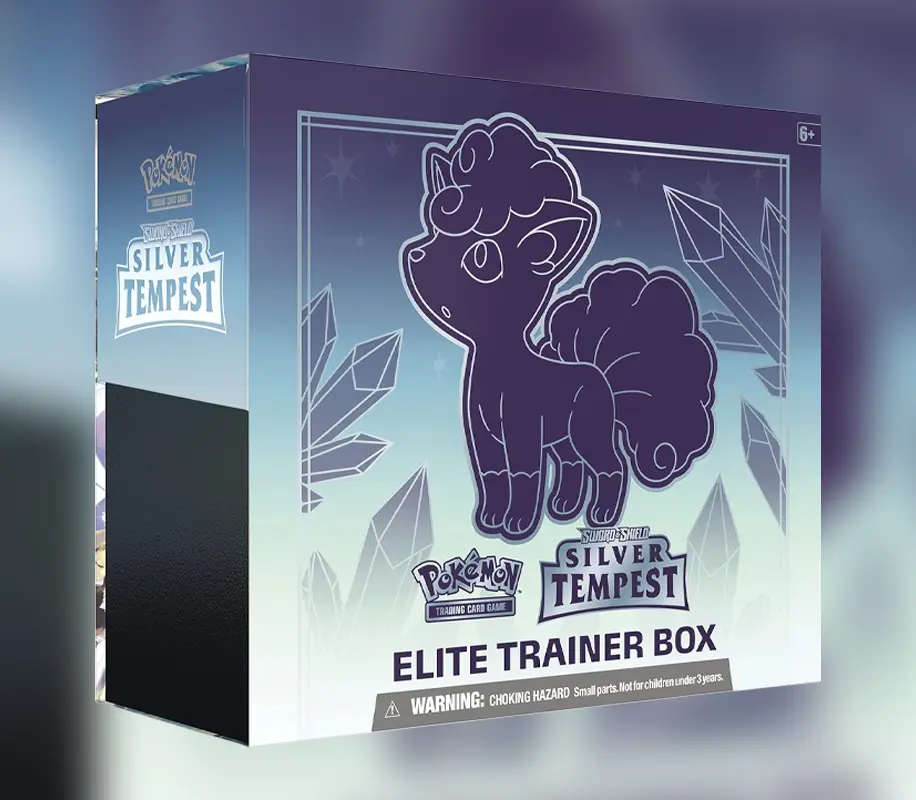 Pokemon Sword and Shield 12 Silver Tempest Elite Trainer Box