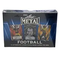 2024 Leaf Metal Football Hobby Box webp