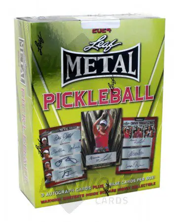 2024 Leaf Metal Pickleball Hobby Box webp