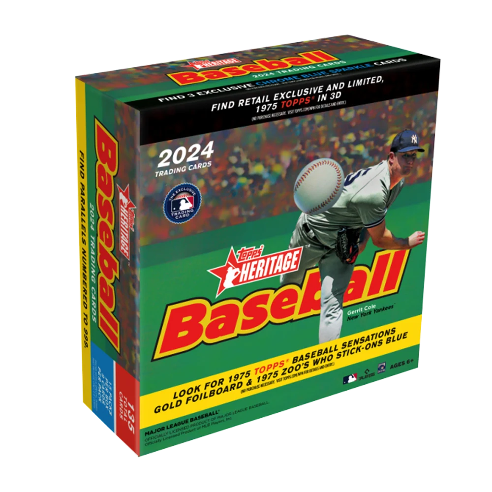 2024 Topps Heritage Baseball Monster Box 1 webp