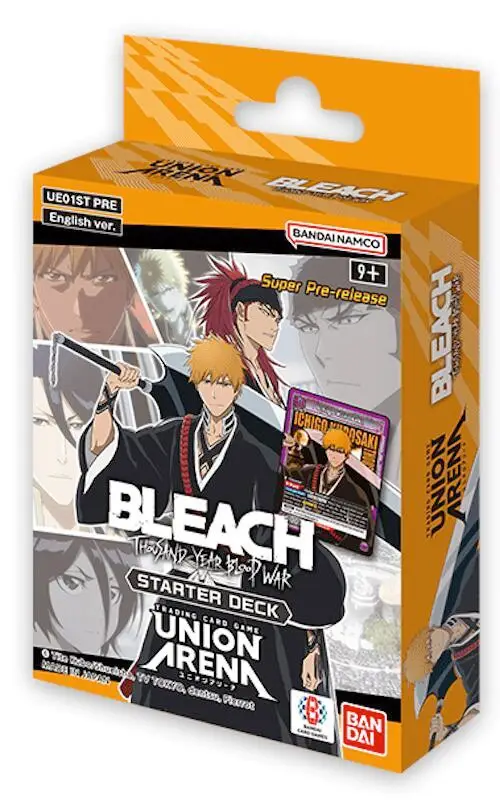 Bandai Union Arena Bleach Thousand Year Blood War Starter Deck webp