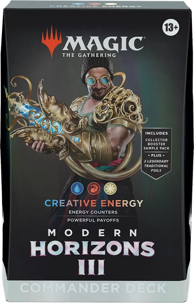 Magic The Gathering Creative Energy Modern Horizons III Commander Deck webp