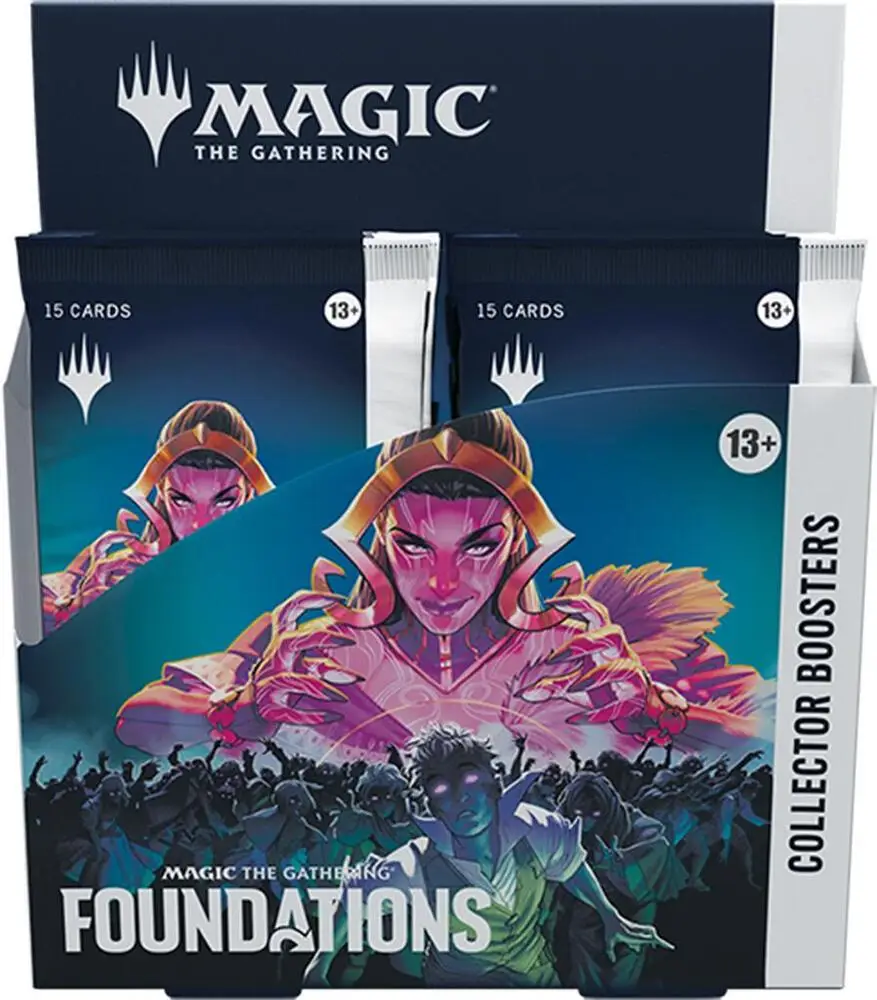 Magic The Gathering Foundations Collector Booster Box webp