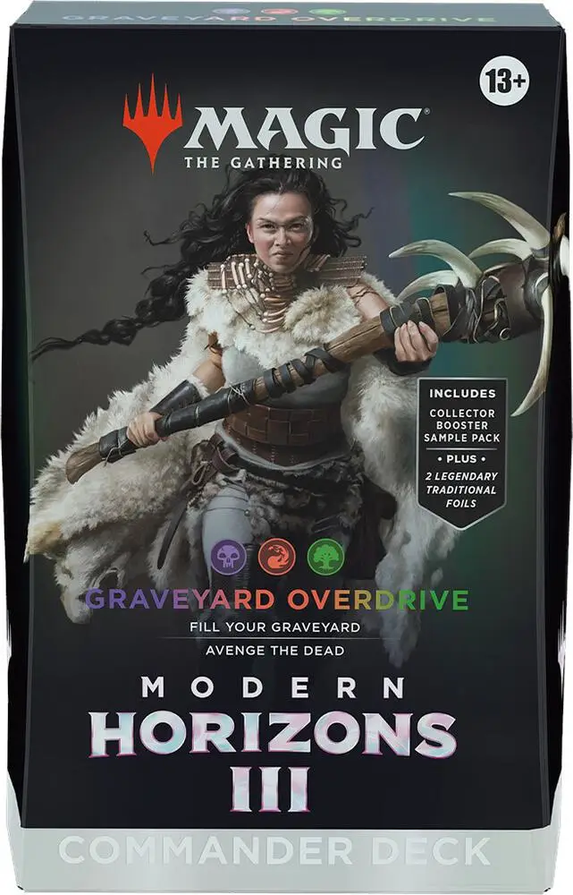 Magic The Gathering Graveyard Overdrive Modern Horizons III Commander Deck webp