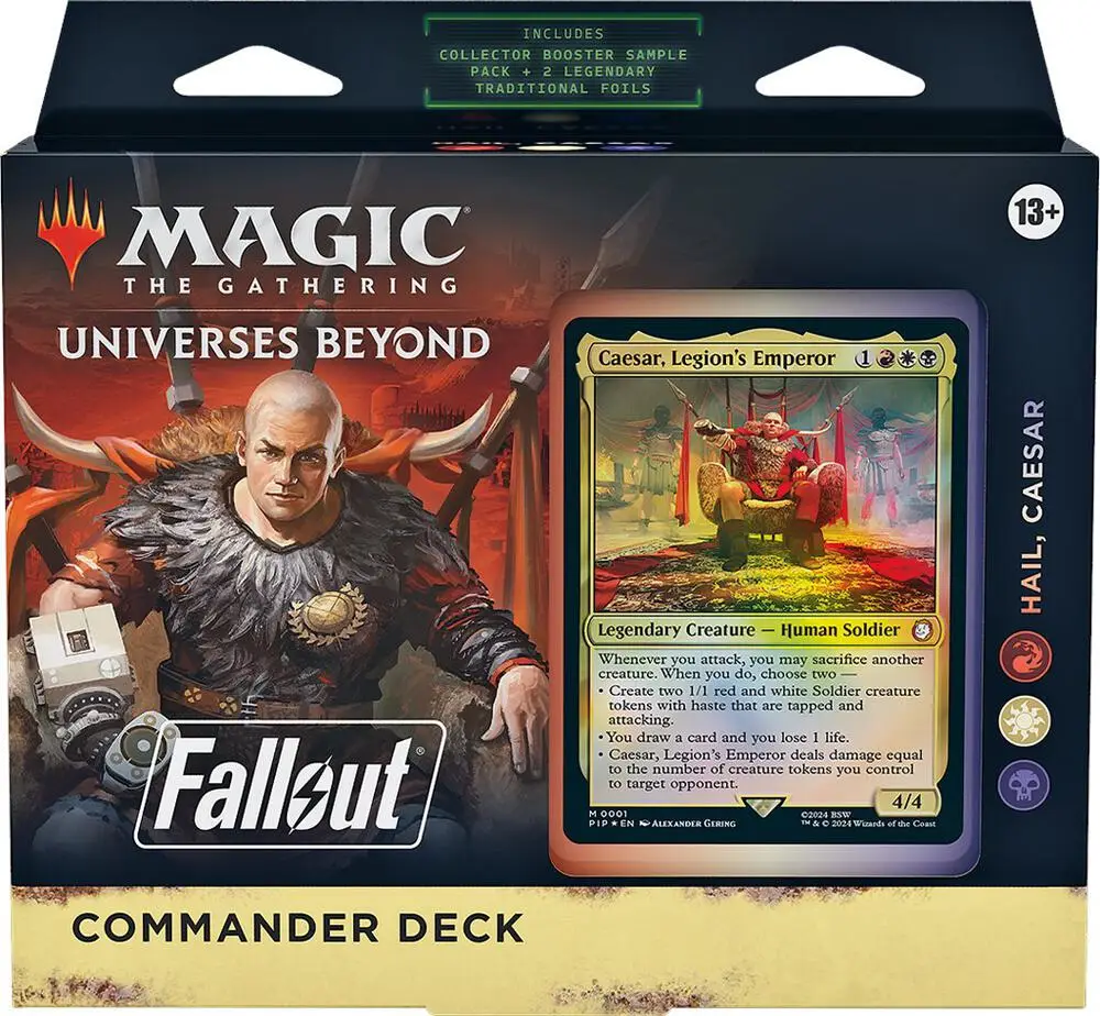 Magic The Gathering Hail Caesar Fallout Commander Deck webp