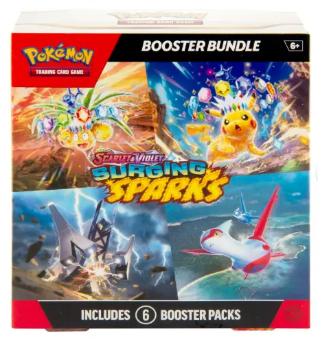 Pokemon Scarlet Violet 8 Surging Sparks Booster Bundle webp