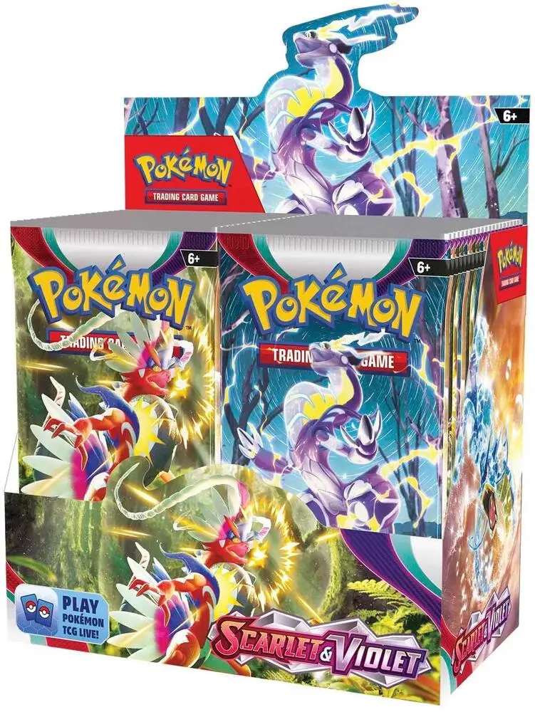 Pokemon Scarlet Violet Booster Box webp