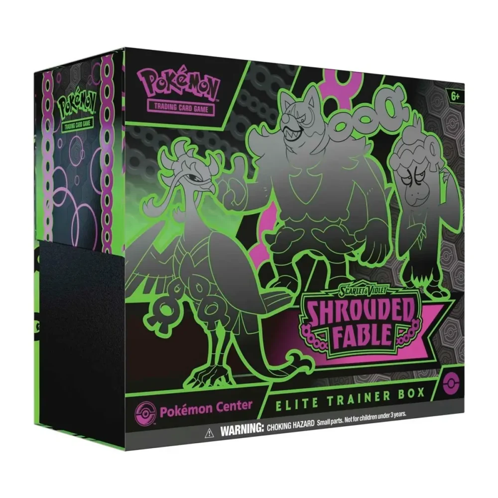 Pokemon Scarlet Violet Shrouded Fable Elite Trainer Box webp