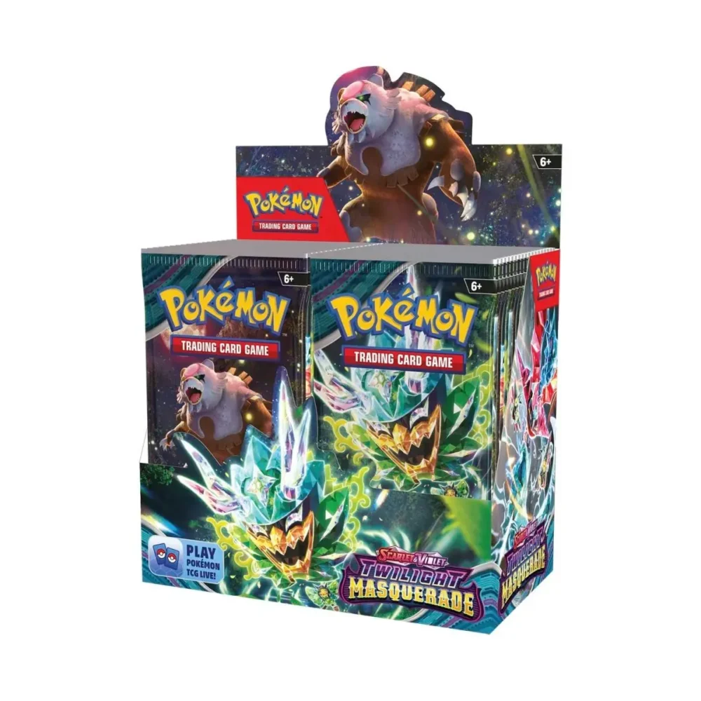 Pokemon Scarlet Violet Twilight Masquerade Booster Box webp