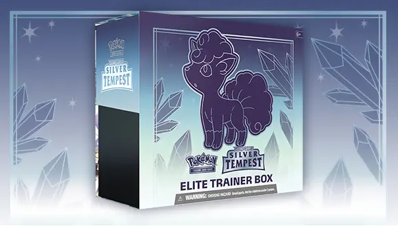 Pokemon Sword Shield Silver Tempest Elite Trainer Box webp