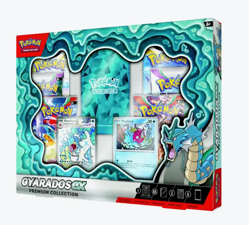 Pokemon Trading Card Game Gyarados ex Premium Collection webp