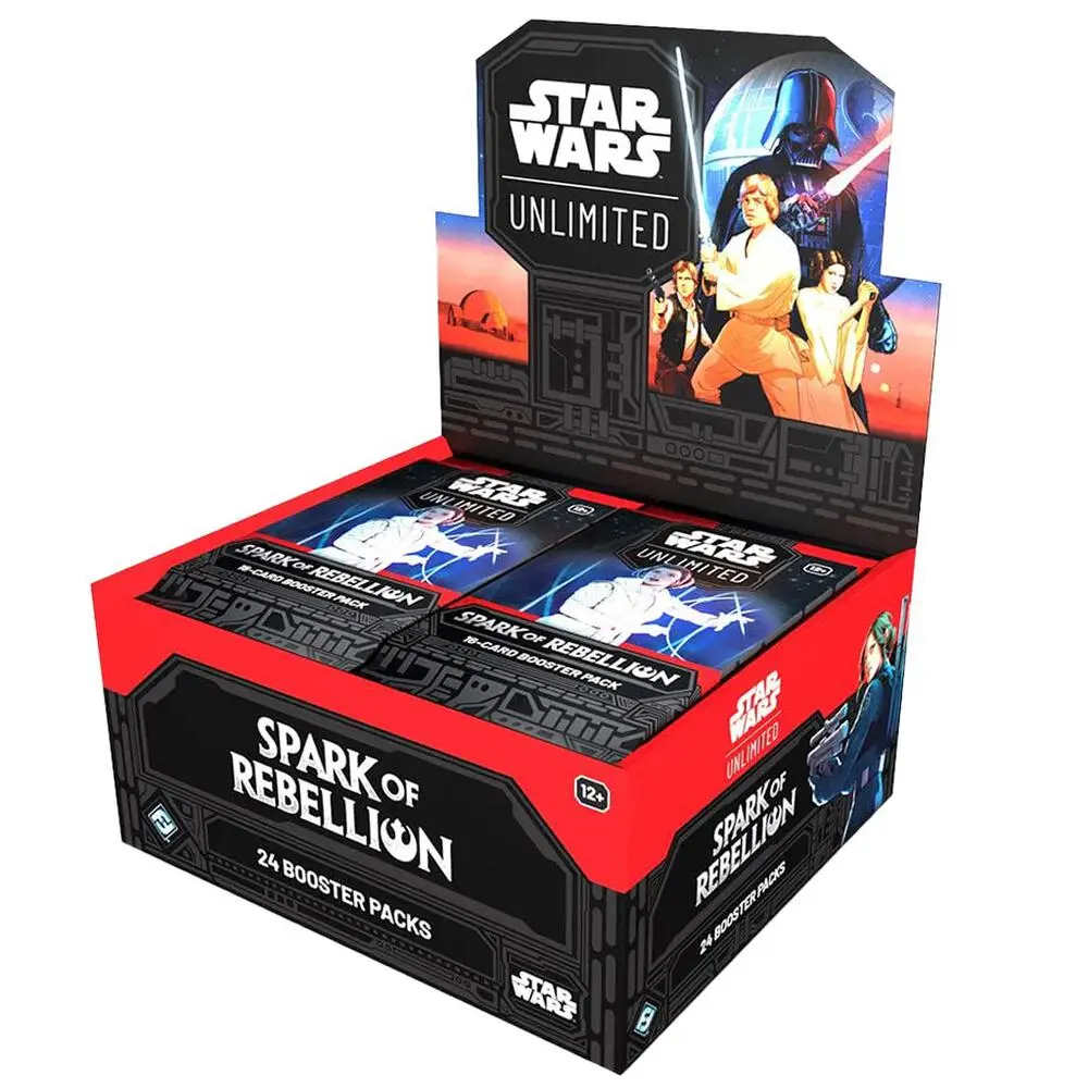 Star Wars Unlimited Spark Of Rebellion Booster Box webp