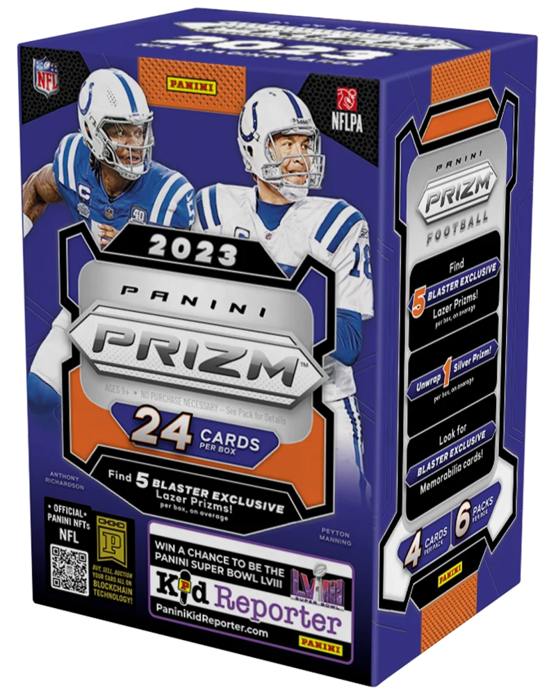 2023 Panini Prizm NFL Trading Card Box Blaster Box