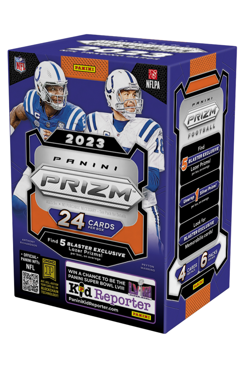 2023 Panini Prizm NFL Trading Card Box Blaster Box