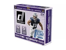 2024 Panini First Off The Line Clearly Donruss Football Hobby Box